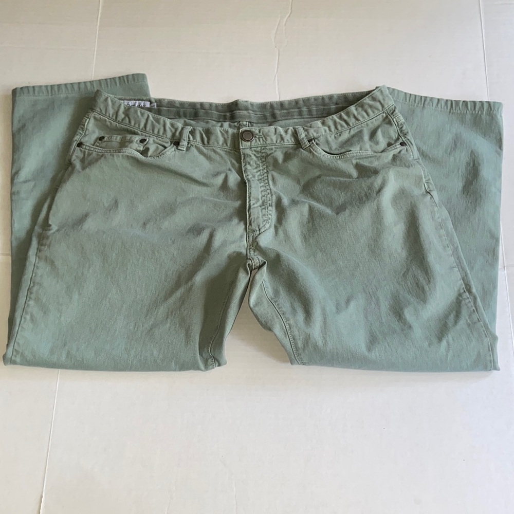 Ledbury sage Stretch Canvas Franklin 5 Pocket Custom Pant